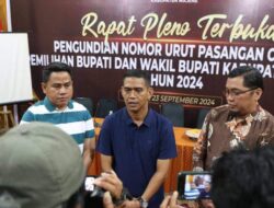 Habibi Azis Sambangi Kantor KPU Majene