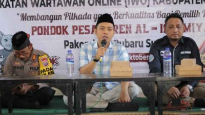 IWO dan KPUD Sumenep Sosialisasikan Pilkada Serentak 2024 Kepada Kalangan Santri