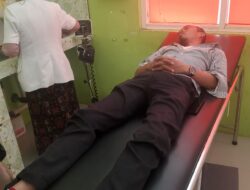 Diduga Dianiaya Dirut Perusda Majene, Kepala Direktur Keuangan Alami Luka Robek