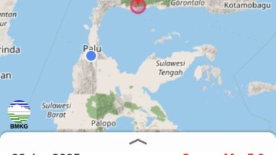 BREAKING NEWS: Gempa 6,1 Magnitudo Guncang Parigi Moutong Sulawesi Tengah