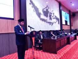 Dalam Rapat Paripurna DPRD Sumenep, Bupati Achmad Fauzi Sampaikan Visi Pembangunan 2025-2030