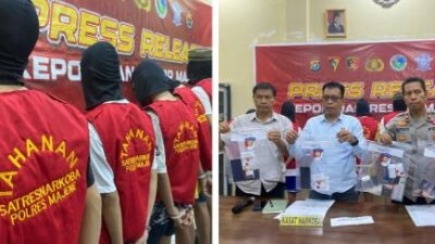 Satnarkoba Polres Majene Amankan 7 Tersangka Narkoba, Iptu Japaruddin: Dua Diduga Jaringan Lintas Provinsi