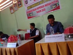 Pemerintah Desa Kanan Bentuk Pengurus Koperasi Desa Merah Putih