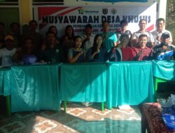 Semangat Membara, Pemdes Mesakada Bentuk Pengurus Kopdes Merah Putih
