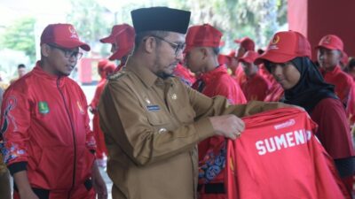 Kirim Kontingen ke Porprov Jatim 2025, Bupati Sumenep Ajak Atlet Junjung Nilai Sportif dan Jadi Teladan