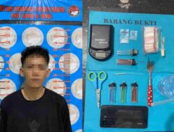 Sat Resnarkoba Polres Majene Amankan Pemuda Diduga Penyalahgunaan Narkoba, Dua Saset Sabu Diamankan Dari Dalam Rumah