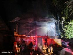 Kebakaran Landa Binuang, Dua Rumah Terdampak, Satu Warga Terluka
