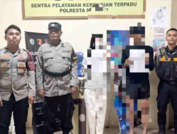 Tim Patmor Polresta Mamuju Tanggapi Laporan Warga, Pasangan Tak Berstatus Suami Istri yang Tinggal Bersama di Kost Diamankan