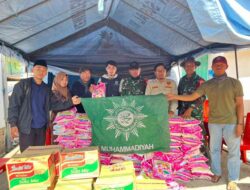 Duka Galung Tuluk Balanipa, Muhammadiyah Salurkan Bantuan Sembako
