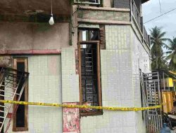 Dini Hari Terbangun Karena Kaki Terasa Panas, Rumah dan Kios Hangus Terbakar, Kerugian Capai Rp250 Juta
