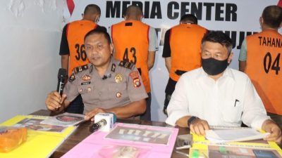 Gencar Berantas Narkoba, Polresta Mamuju Sita Lebih 110 Gram Sabu, Satu Jaringan Berasal dari Malaysia