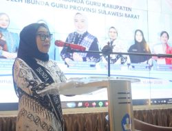 Dikukuhkan Sebagai Ibunda Guru Se-Sulbar, Harsinah Suhardi Tekankan Pendidikan Berbasis Kasih Sayang dan Kemanusiaan