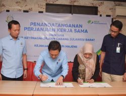 Kejari Majene Perpanjang Sinergi dengan BPJS Ketenagakerjaan