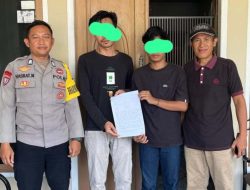 Cekcok Main Domino Berujung Pemukulan, Bhabinkamtibmas Polewali Mediasi: Dua Warga Sepakat Berdamai