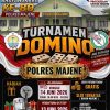 Polres Majene Gelar Turnamen Domino Gratis, Pererat Silaturahmi Peringati HUT Bhayangkara ke-80