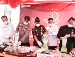 Musnahkan 362 Gram Sabu dan Barang Bukti 104 Perkara, Aparat Tegaskan Komitmen Berantas Kejahatan