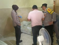 Responsif Tangani Laporan, Polresta Mamuju Olah TKP Penemuan Mayat di Wisma Sumber Baru
