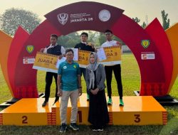Lawan Keterbatasan, Atlet Muda Sulbar Ainul Yaqin Sabet Emas Kejurnas Atletik Jalan Cepat 10.000 Meter