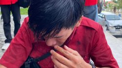 ketua Umum DPD Sulawesi Barat mengalami rasa sakit setelah menerima Tindakan Represif Aparat