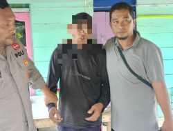 Polsek Sampaga Amankan Terduga Pelaku Percobaan Pemerkosaan Anak Tiri