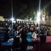 Argentina vs Spanyol di Halaman Polres Majene, Ratusan Warga Bersatu Bersama Kapolres