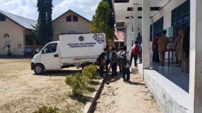 Distribusi Makan Bergizi Gratis di Polman Gagal Tepat Waktu: Ratusan Siswa Menunggu Berjam-jam, Sebagian Pulang Tanpa Jatah