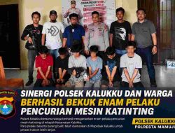 Ganggu Nelayan Pesisir Kapandeang, Enam Pencuri Peralatan Kapal Dibekuk Bersama Warga