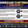 Polres Majene Gelar Nobar Final Piala Dunia 2026, Kapolres Ajak Masyarakat Dukung Tim Favorit Secara Sportif dan Raih Doorpriz