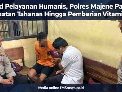Jaminan Kesehatan Tahanan, Si Dokkes Polres Majene Lakukan Pemeriksaan Rutin & Berikan Multivitamin