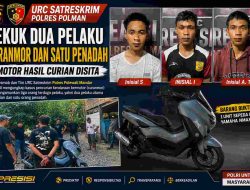Berkat Pengembangan Kasus, Polres Polman Ungkap Jaringan Pencurian dan Penadahan Motor