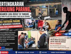 Pertengkaran Berujung Parang, Pengamen Luka Berat di Tangan; Polisi Cepat Tanggap Buru Pelaku