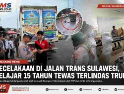 Gagal Menyalip, Sepeda Motor Tergelincir; Satu Pelajar di Polman Tewas
