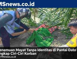 Penemuan Mayat Tanpa Identitas di Pantai Dato Mamuju, Polisi Minta Bantuan Publik