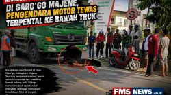 Kecelakaan Maut di Garo’go Majene, Pengendara Motor Tewas Terpental ke Bawah Truk